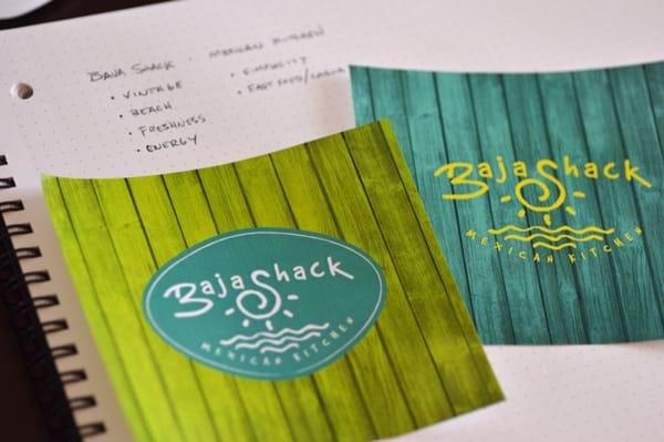 Baja Shack logo design / brand direction