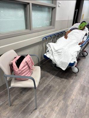 My grandma left in hallway for hours after coming in on ambulance