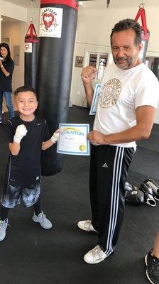 After his Summer Program w/Coach Gil