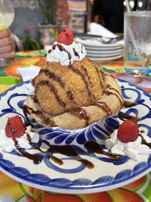 Fried ice cream