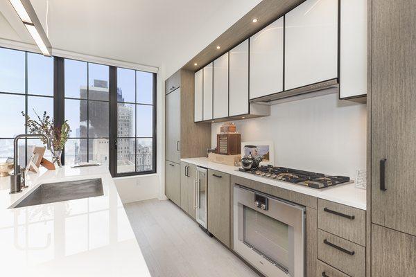 Top quality kitchen at investor client's condo at The Sutton