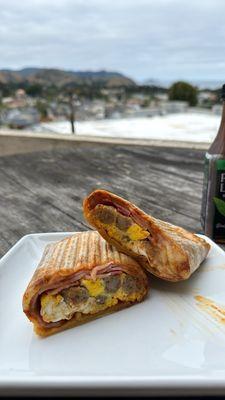 Chipotle Breakfast Burrito (Add Sausage)