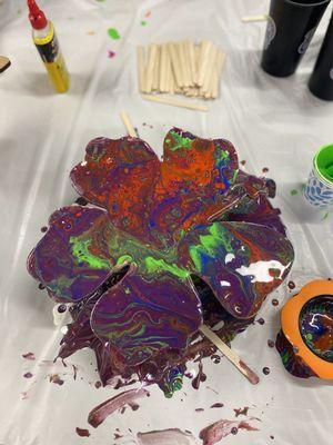 Fluid paint !