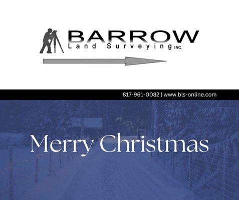 New construction Surveying Dallas Fort Worth, wishing you a Merry Christmas