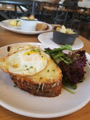 "Croque madame" So recommend !