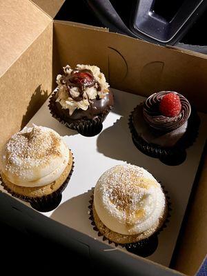 French toast cupcake, German Chocolate cupcake