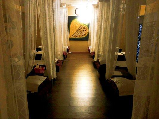 Main room for reflexology