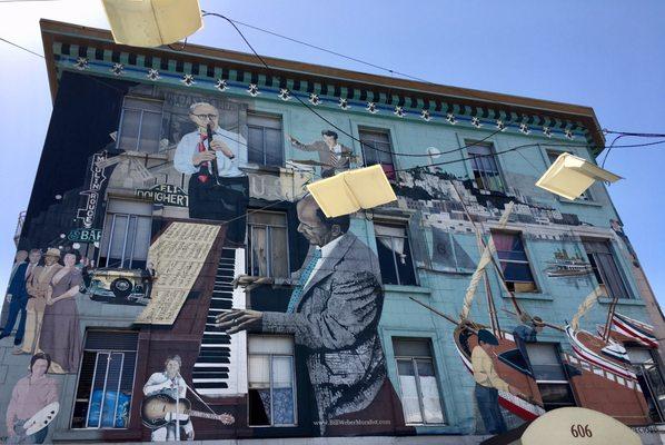 "Jazz Mural" by Bill Weber