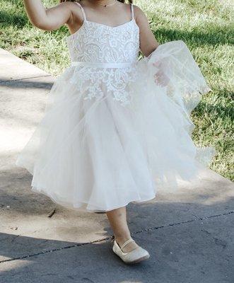 Flower girl dress