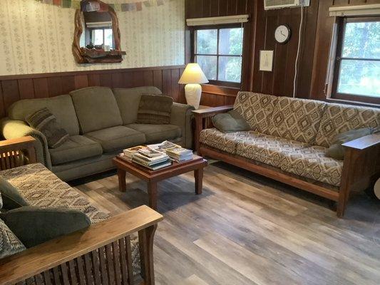 The Lodge sitting room.