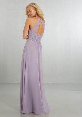 Back of the bridesmaid dress. I had the halter, sides, and hem altered.