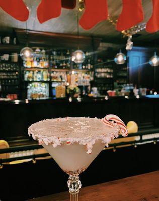 Candy Cane Martini