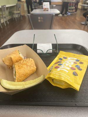 Dark chocolate quinoa, crisps!