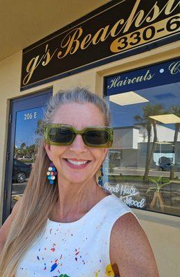 Hello, my name is Gina. I am the owner/master stylist at g's Beachside Salon. I have 42 years of experience, and am also an educator.