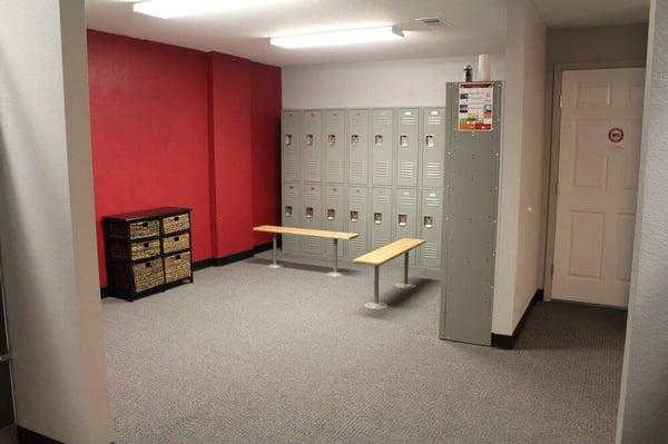 Full locker rooms with private showers available for your convenience.