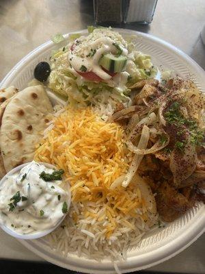 Beef Shawarma plate