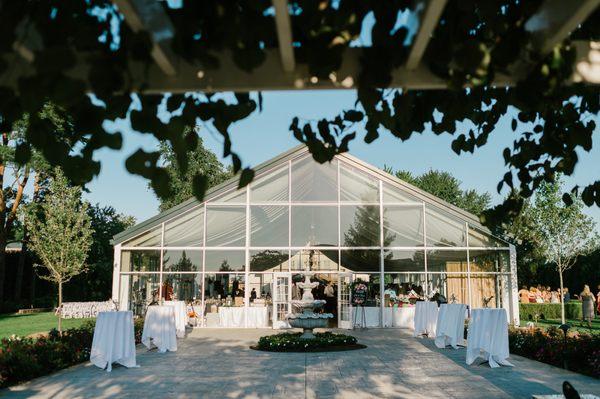 Our wedding at the Ritz Charles Garden Pavilion