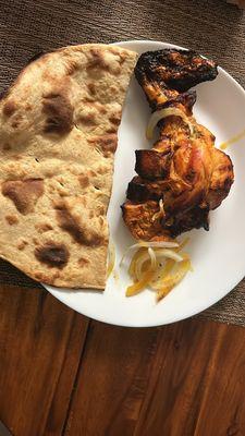 Chicken Leg Tandoori, Tandoori Roti