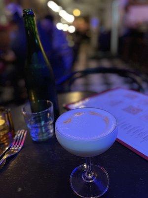 Copper Rabbit Like a slo gin fizz but with spicy, warm notes- a must!