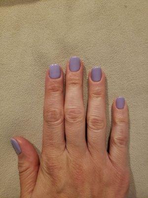 Gel manicure