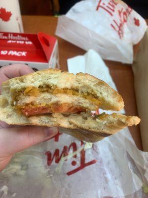 Shitty chicken sandwich