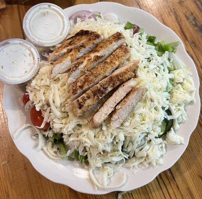 Grilled chicken salad