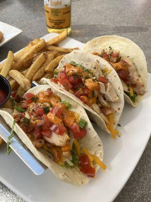 Chicken tacos