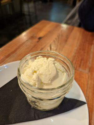 Fig leaf ice cream