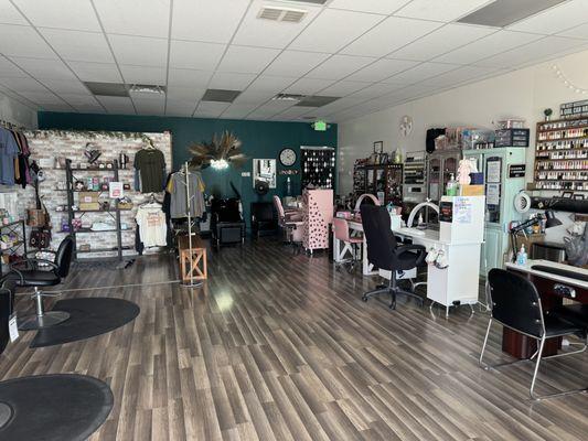 Welcome to your hair and nail salon! 208-899-2573