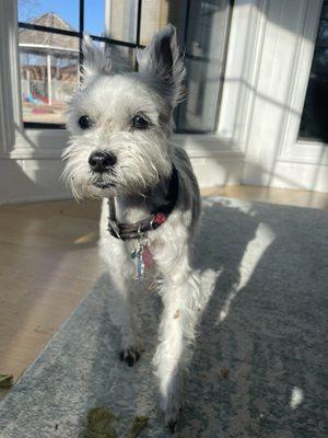 Natsumi made her look like a sweet lady-- but she is already playing in the mud!