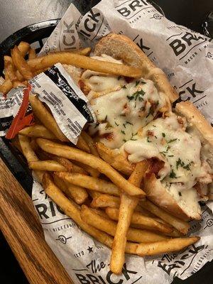 Chicken Chick Parm Grinder