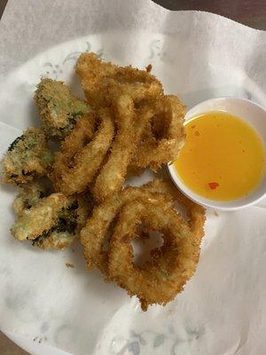 crispy squid