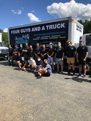 Look for our trucks and crew !