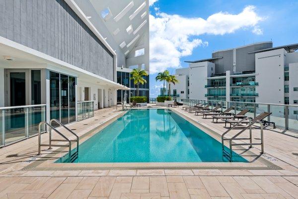 Roof Level Swimming Pool