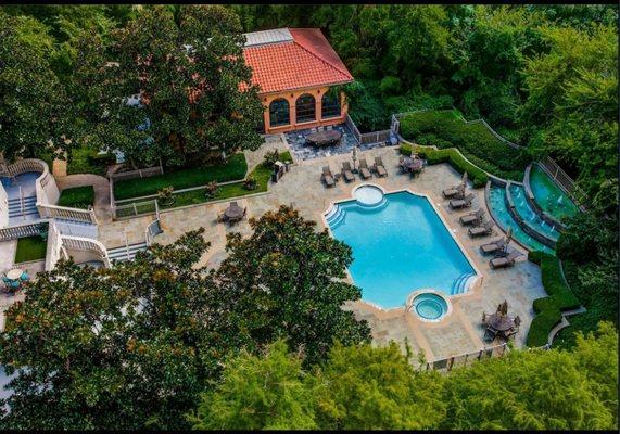 Plaza Pool area, Partial view