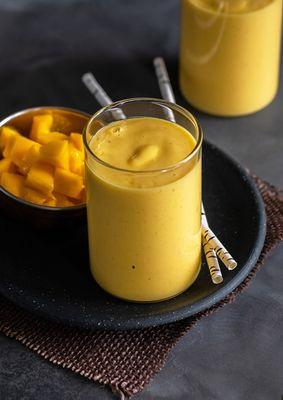 mango shake or smoothy