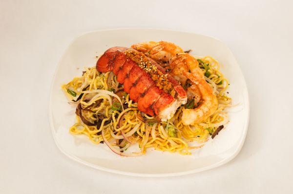 Garlic Lobster Yakisoba