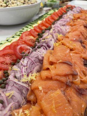 Smoked Salmon Display