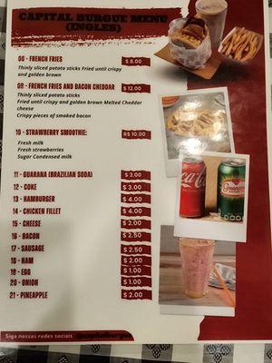 Burger menu page 2