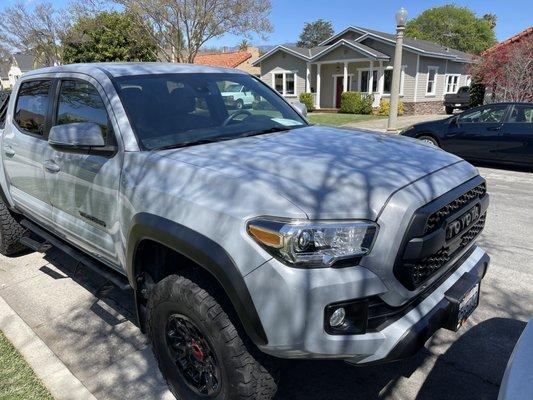 I needed something to bring back the shine to my front grill, fenders, side steps and rear bumper.