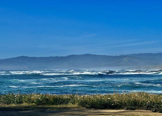 The magnificent view of the ocean