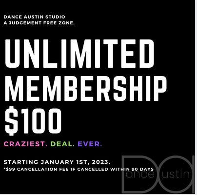 2023 $100 Monthly membership!