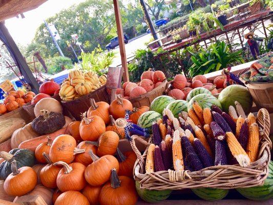 Festive produce for sale