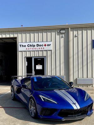 Chevy Corvette OEM Windshield Replacement