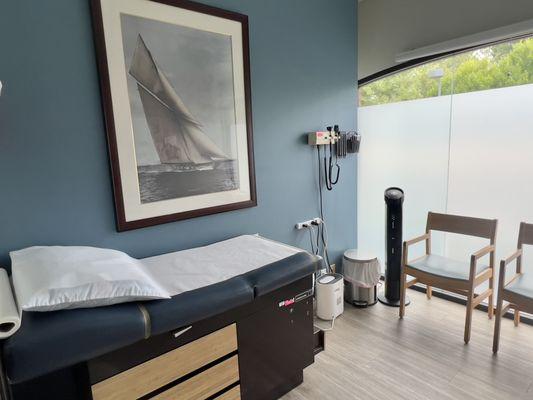 One of our patient rooms.