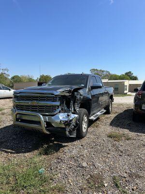 Damaged 2018 Chevy Silverado