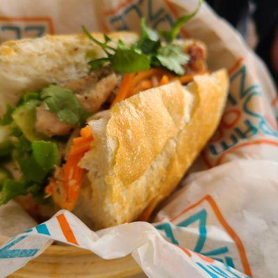 Grilled Chicken Banh Mi