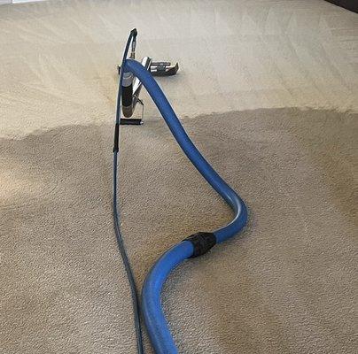 Carpet cleaning job I did in Cave Creek AZ. Amazing before and after results!