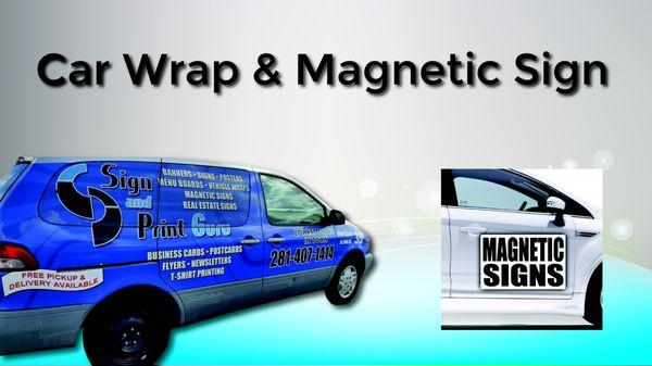 Vehicle Decals, Magnets, Wraps