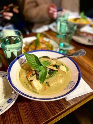 Green Curry with Tofu